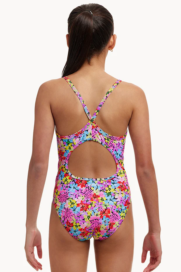 Girls Summer Nights Diamond Back One Piece - Image 2