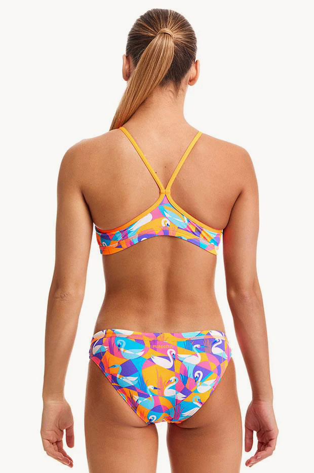 Girls Swim Swan Eco Crop Set - Image 2
