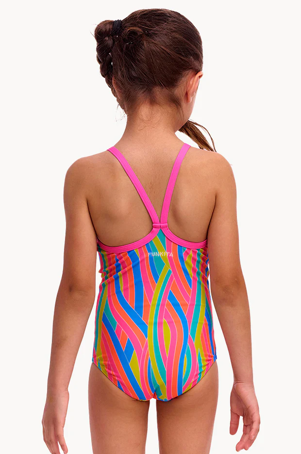 Girls Swirly Straws One Piece - Image 2