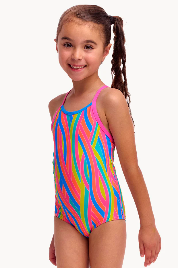 Girls Swirly Straws One Piece - Image 3