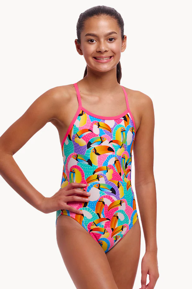 Girls Tou By Tou Single Strap One Piece - Image 3