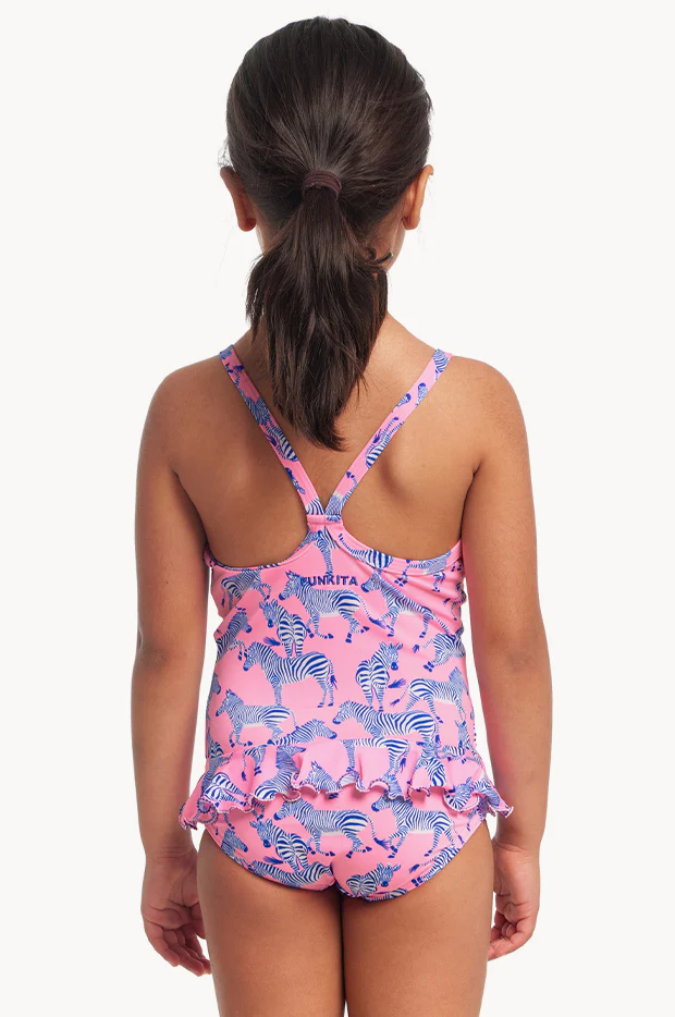 Girls Twinkle Toes Frill One Piece - Image 2