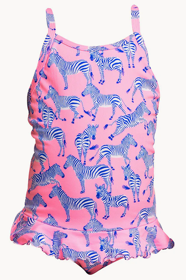 Girls Twinkle Toes Frill One Piece - Image 3