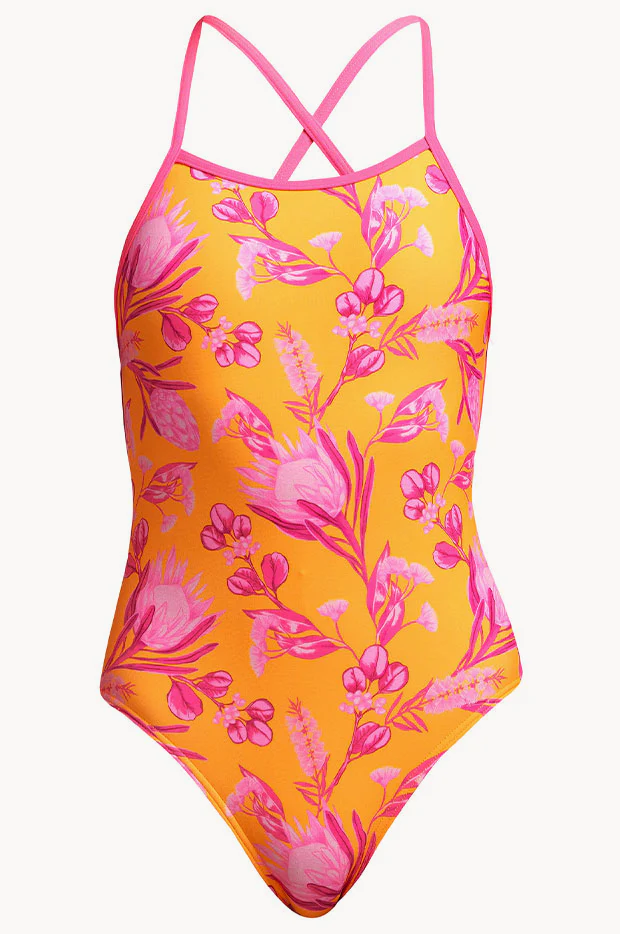 Girls Wild Sands Strapped In One Piece - Image 3