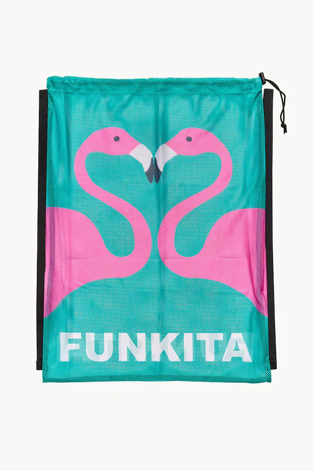 Go Flamingo Mesh Gear Bag