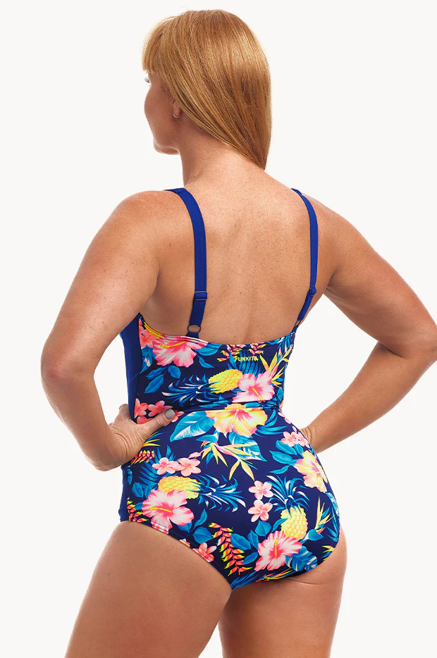 In Bloom DD/E Cup Twist Front One Piece - Image 2