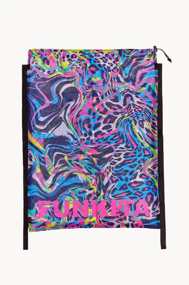Lolly Leopard Mesh Gear Bag