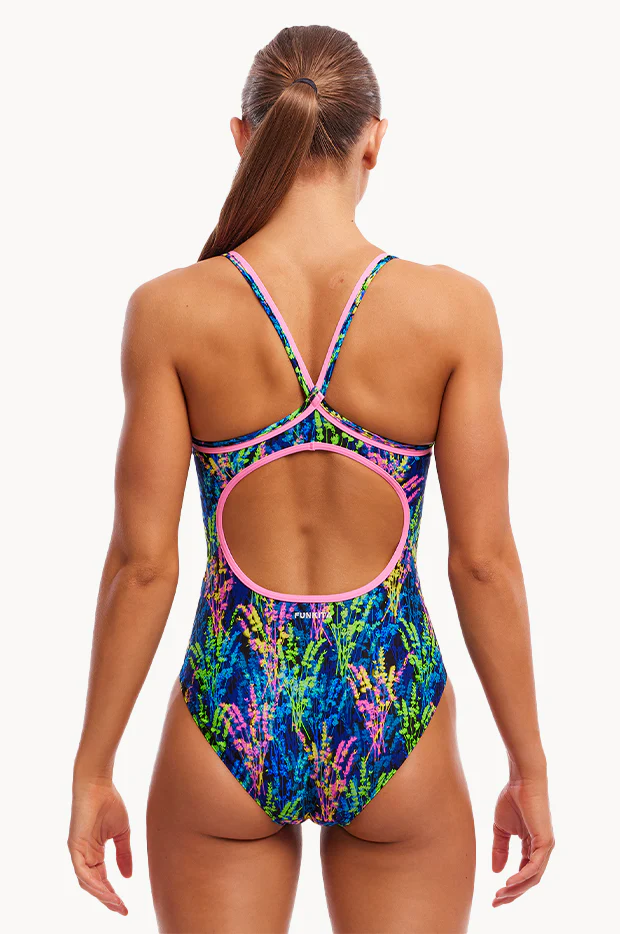 Midnight Meadow Diamond Back One Piece - Image 2