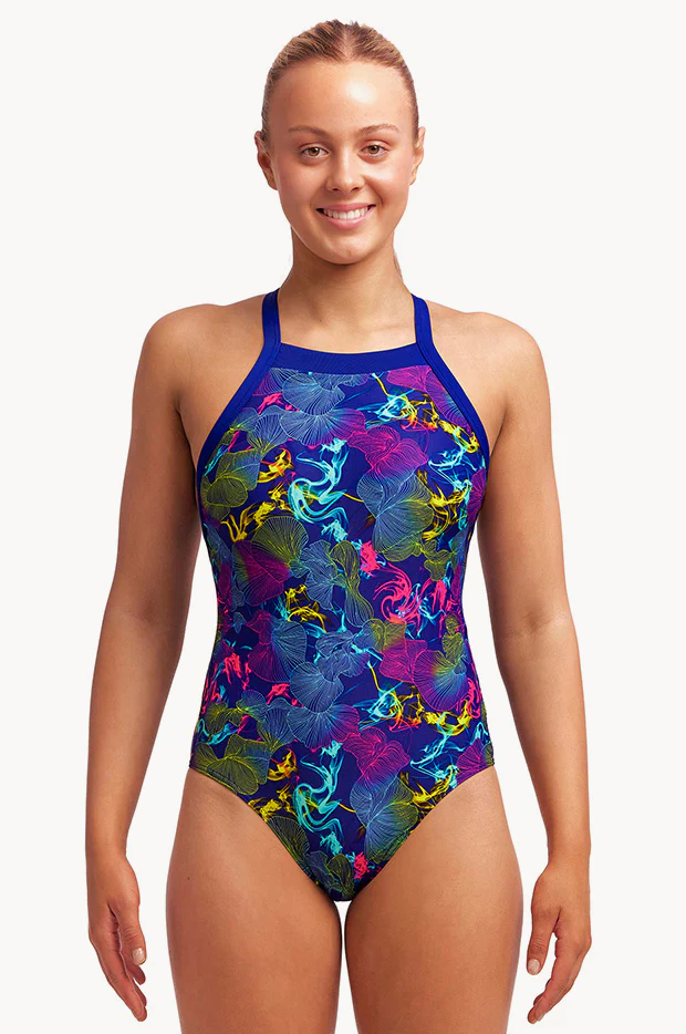 Oyster Saucy Sky Hi One Piece