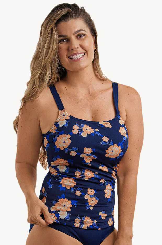 Rose Water Mastectomy Scoop Neck Tankini Separate