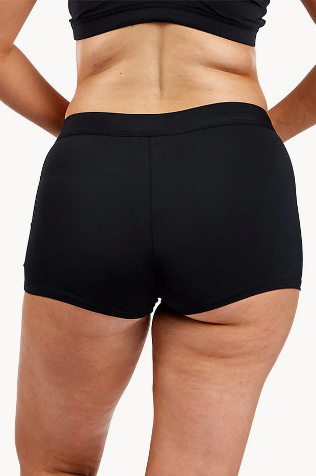 Still Black Boyleg Short - Image 3