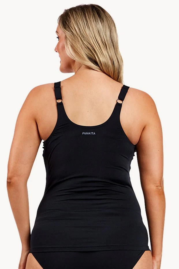 Still Black Scoop Tankini Separate - Image 2
