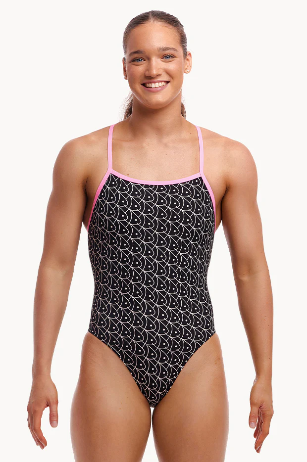 Summer Fish Tie Me Tight One Piece