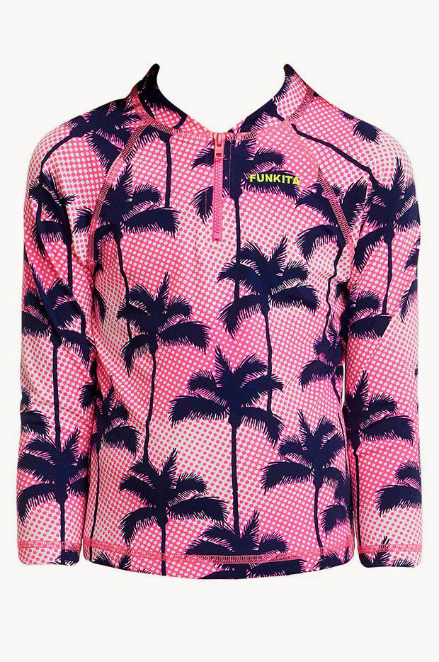 Toddler Girls Pop Palms Suntop - Image 3