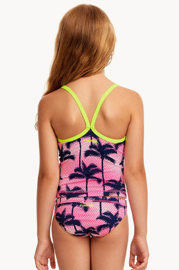 Toddler Girls Pop Palms Tankini Set - Image 2