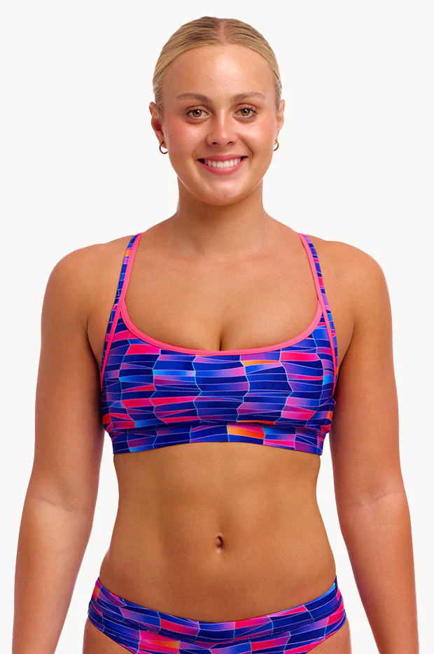 Warped Waves Sports Top