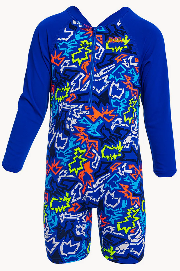 Boys Broken Hearts Sunsuit - Image 3