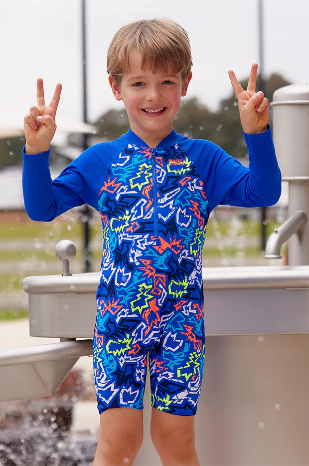 Boys Broken Hearts Sunsuit - Image 4
