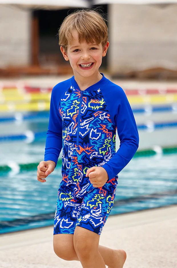 Boys Broken Hearts Sunsuit - Image 5