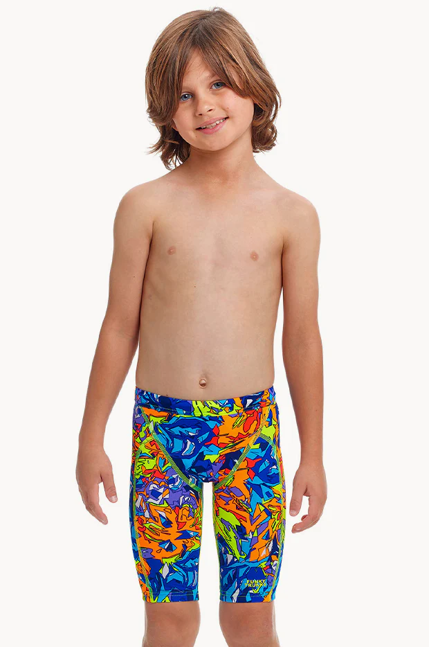 Boys Mixed Mess Miniman Jammer