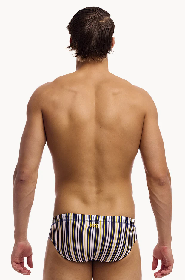 Mens Admiralty Stripe Brief - Image 2