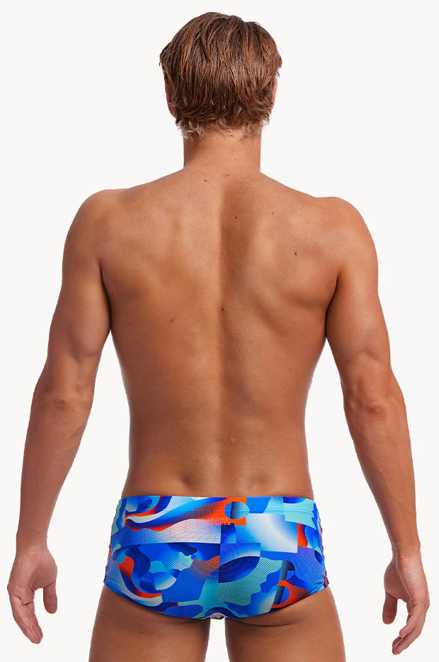 Mens Battle Blue Trunk - Image 2
