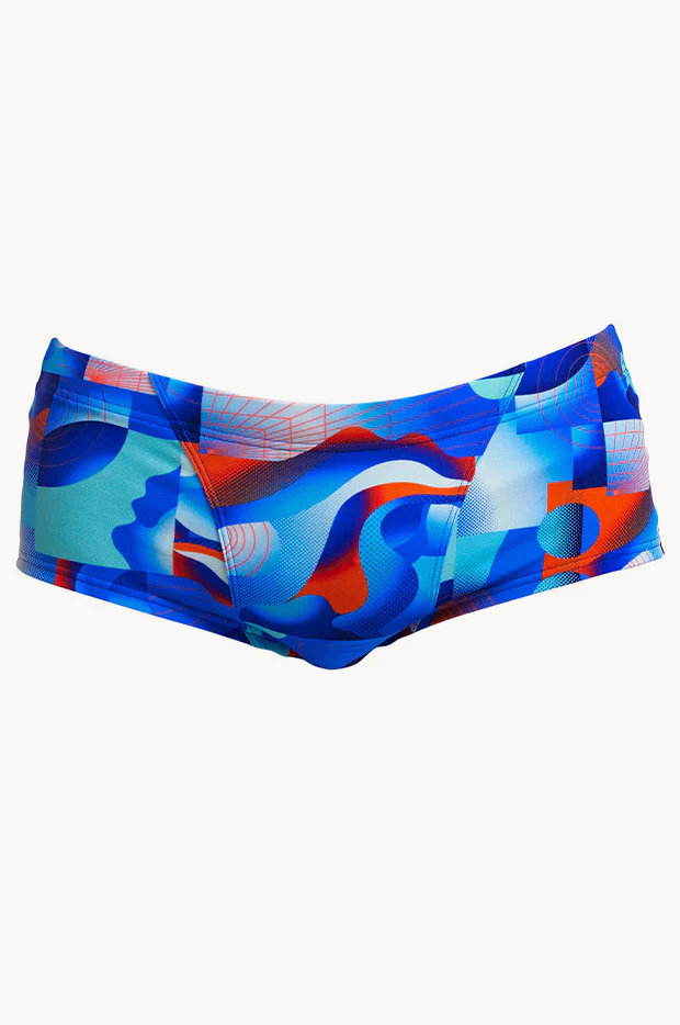 Mens Battle Blue Trunk - Image 3