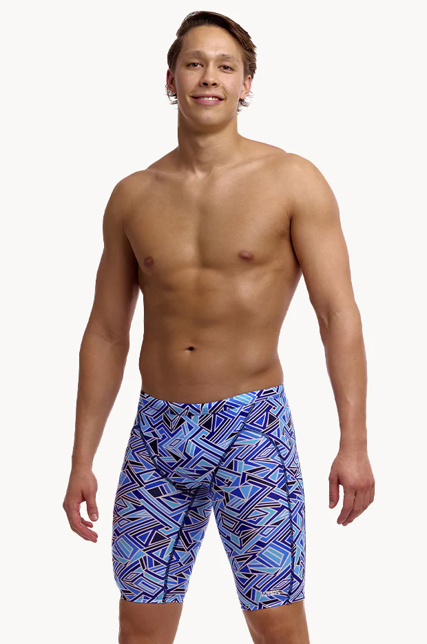 Mens Blue Bits Jammer - Image 2