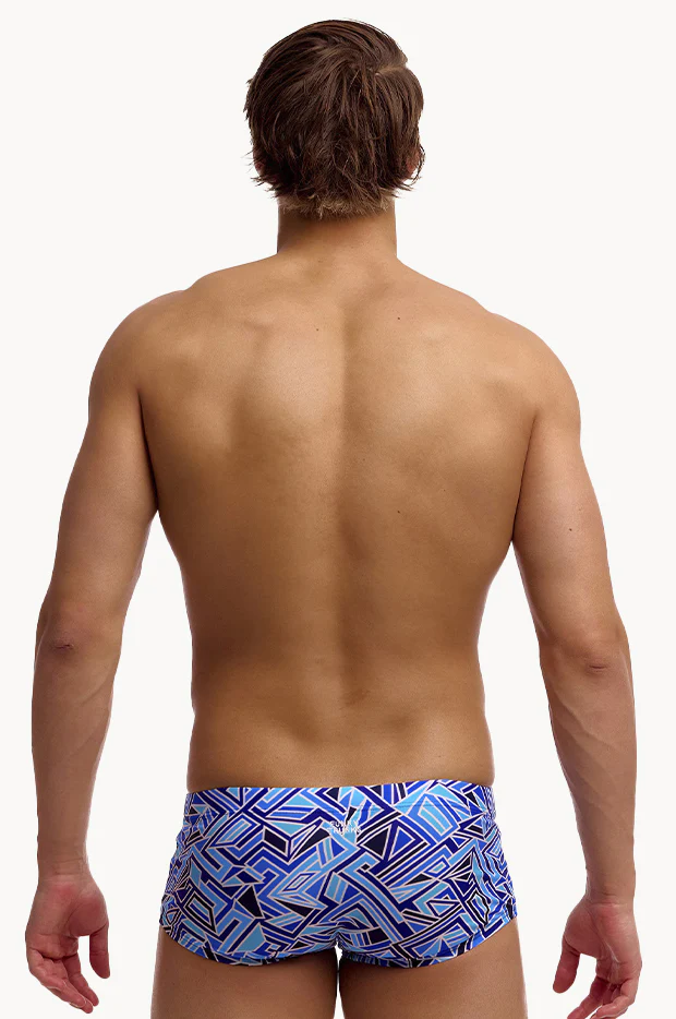 Mens Blue Bits Trunk - Image 2