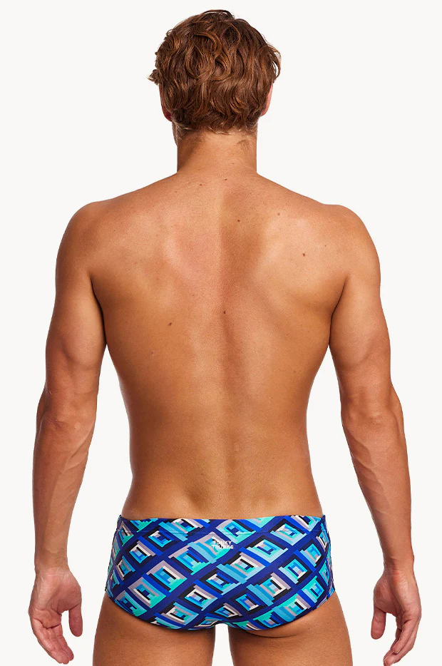 Mens Blue Bunkers Trunk - Image 2