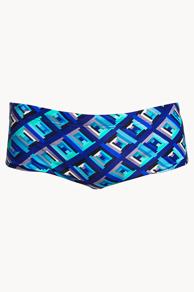Mens Blue Bunkers Trunk - Image 4