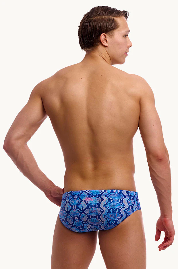 Mens Blue Viper Brief - Image 2