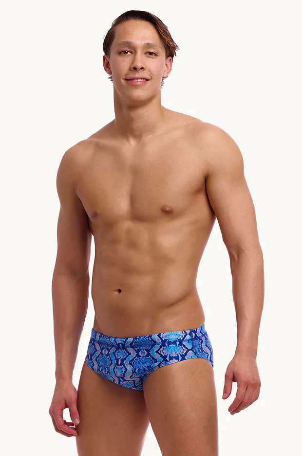 Mens Blue Viper Brief - Image 3