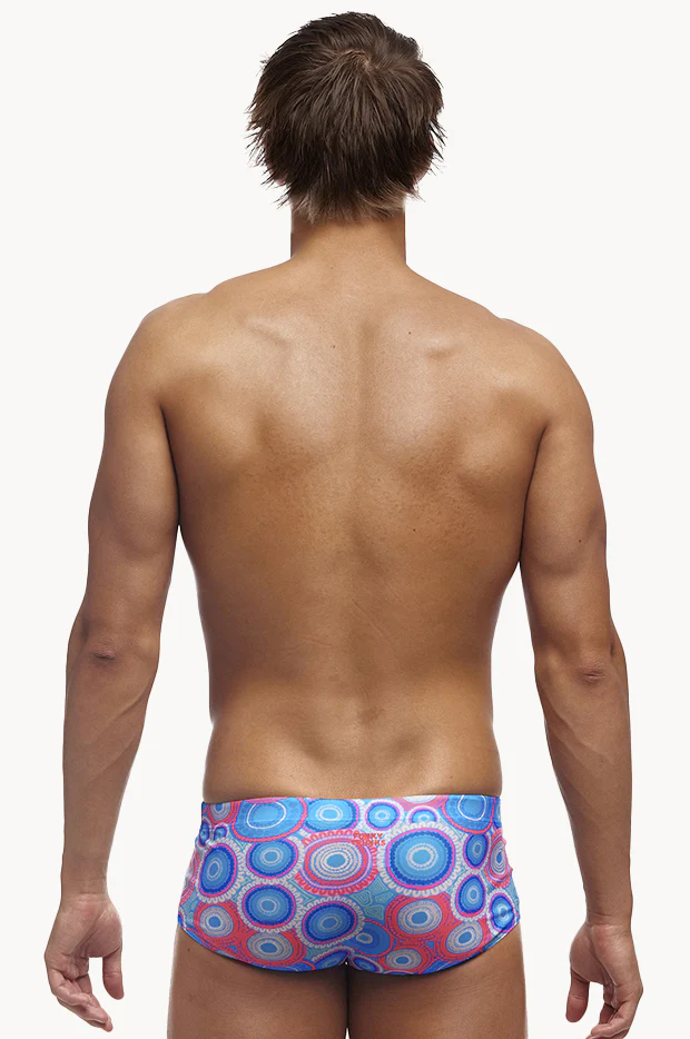 Mens Bundjalung Blue Trunk - Image 2