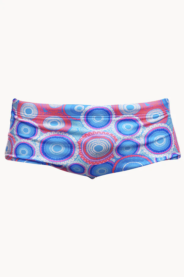 Mens Bundjalung Blue Trunk - Image 6