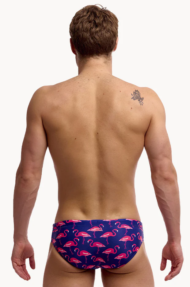 Mens Flocked Up Brief - Image 2