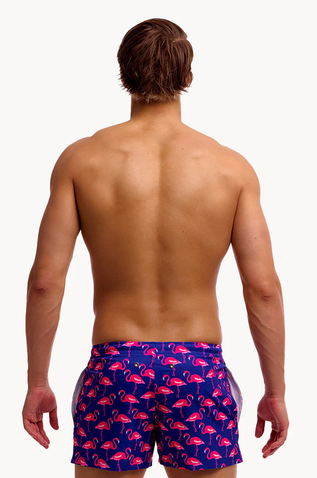 Mens Flocked Up Shorty Short - Image 2