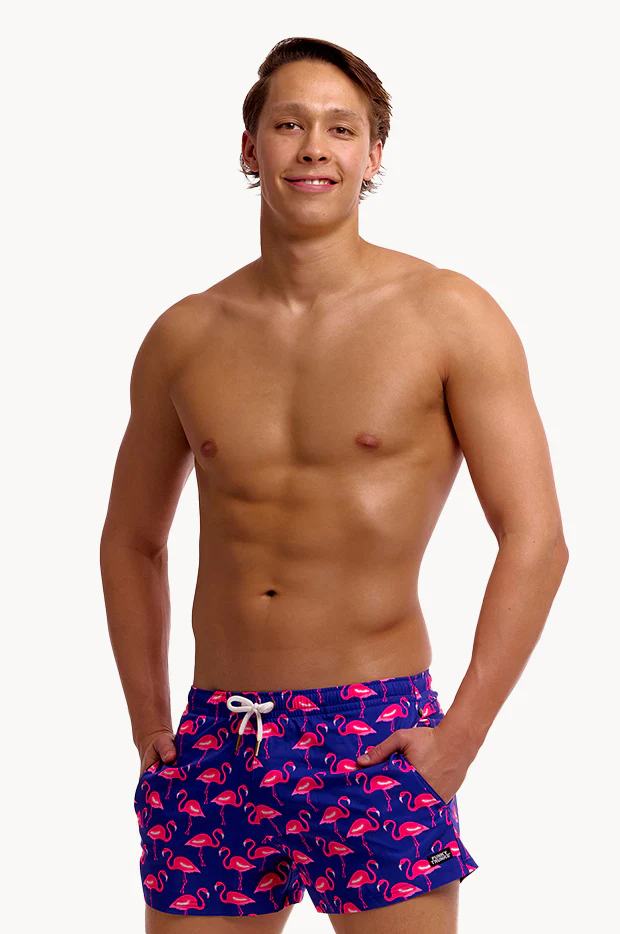 Mens Flocked Up Shorty Short - Image 3