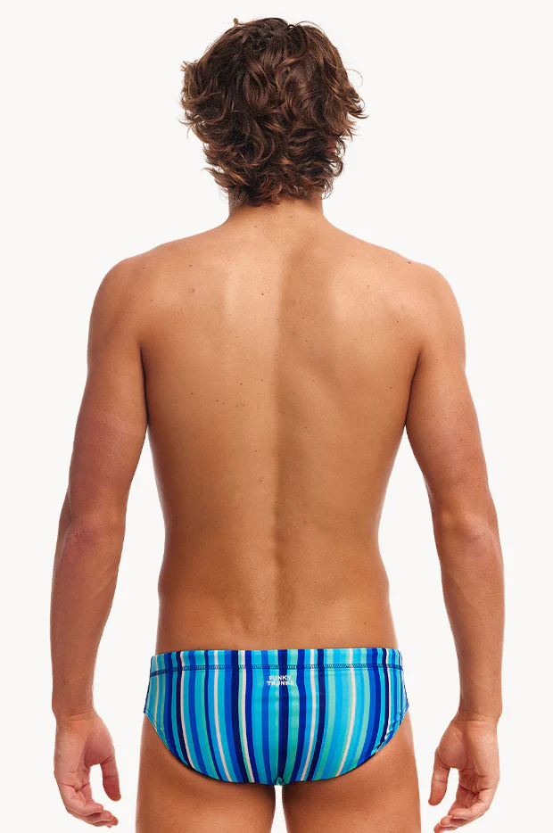 Mens Lane Lines Brief - Image 2