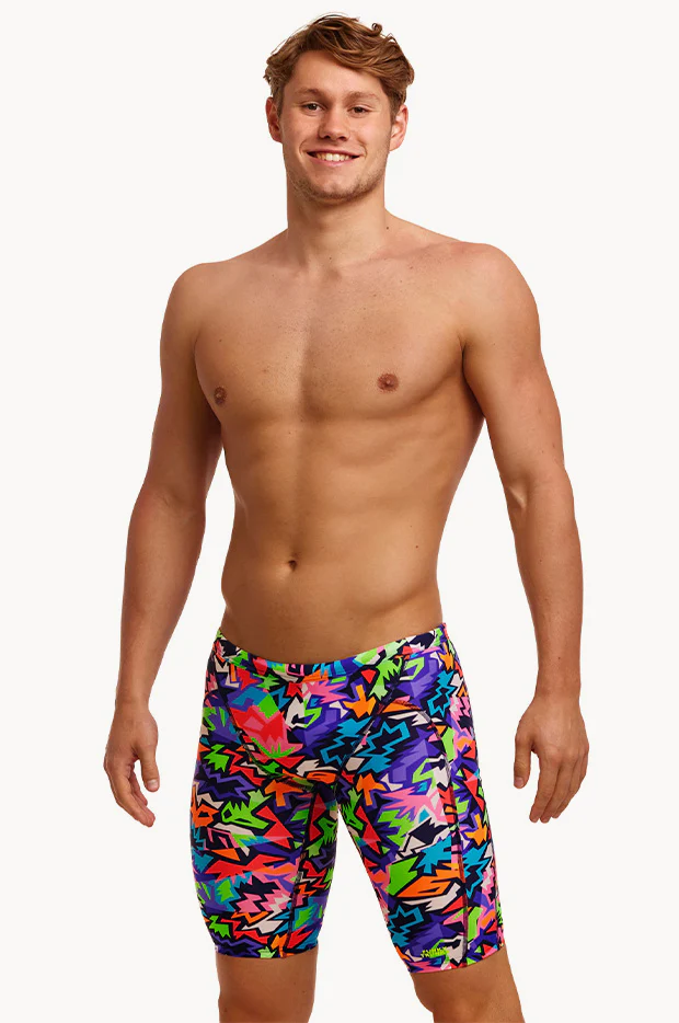 Mens Sharp Edges Jammer