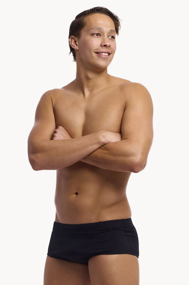 Mens Still Black Trunk