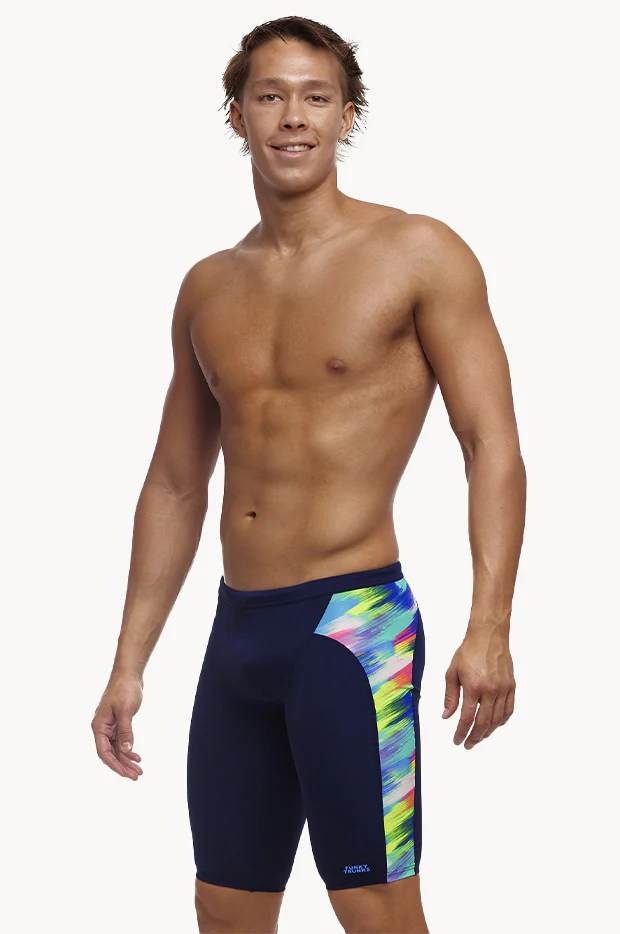 Mens Streaky Strokes Jammer - Image 2