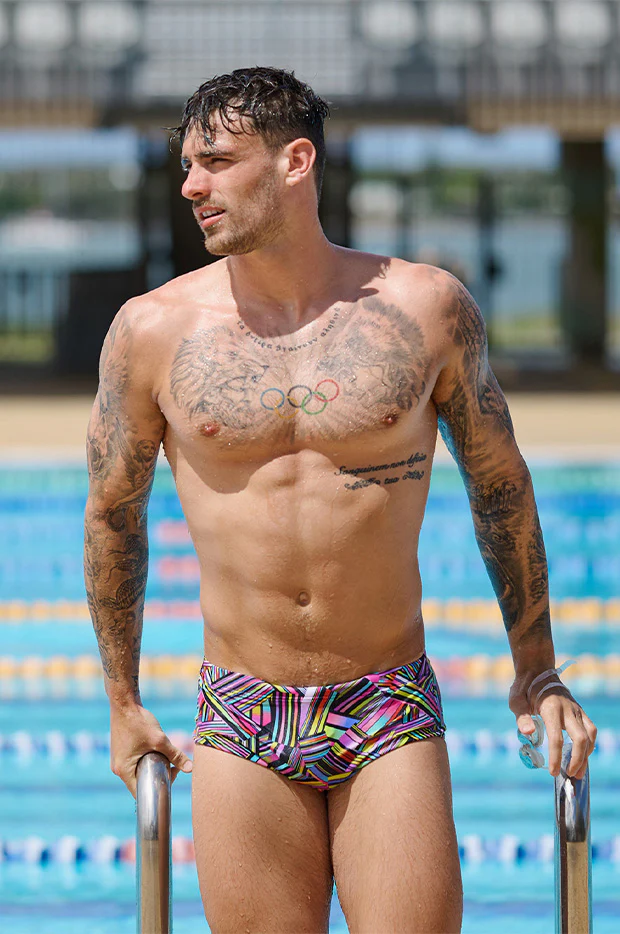 Mens Strip Straps Trunk - Image 3