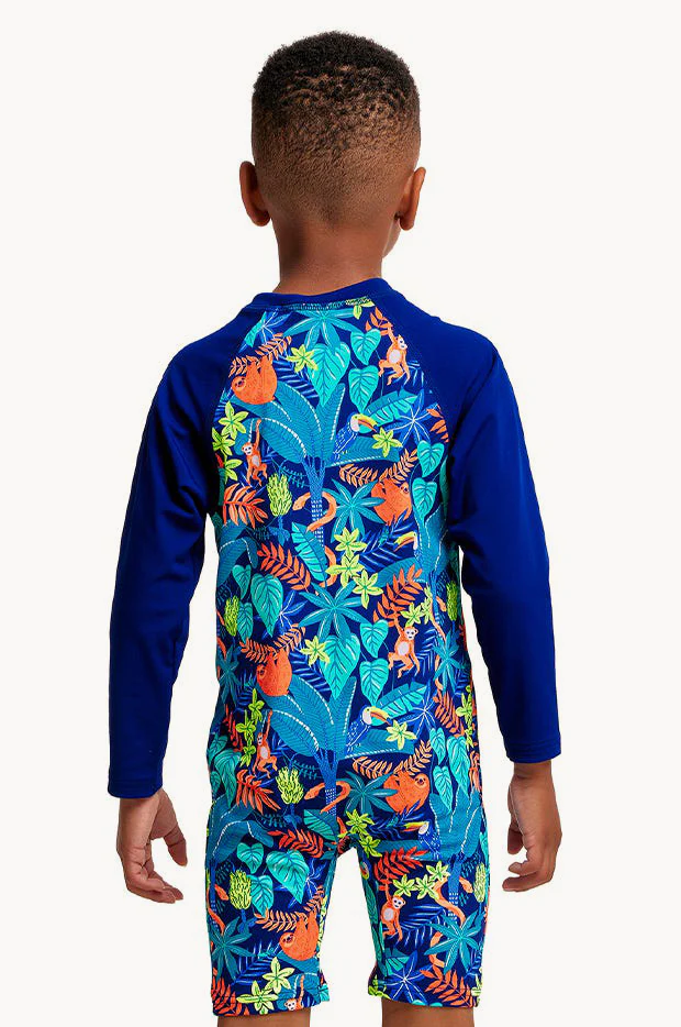 Toddler Boys Slothed Sunsuit - Image 2