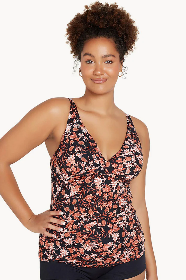 Autumn Falls Cross Over Tankini Separate