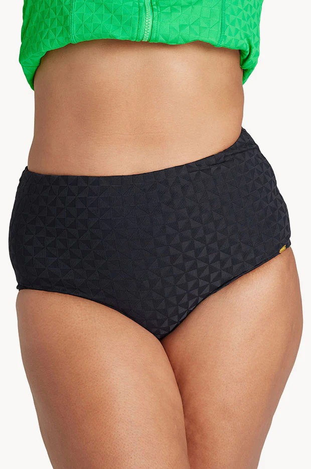 Aztec Jacquard Hi Waist Retro Pant