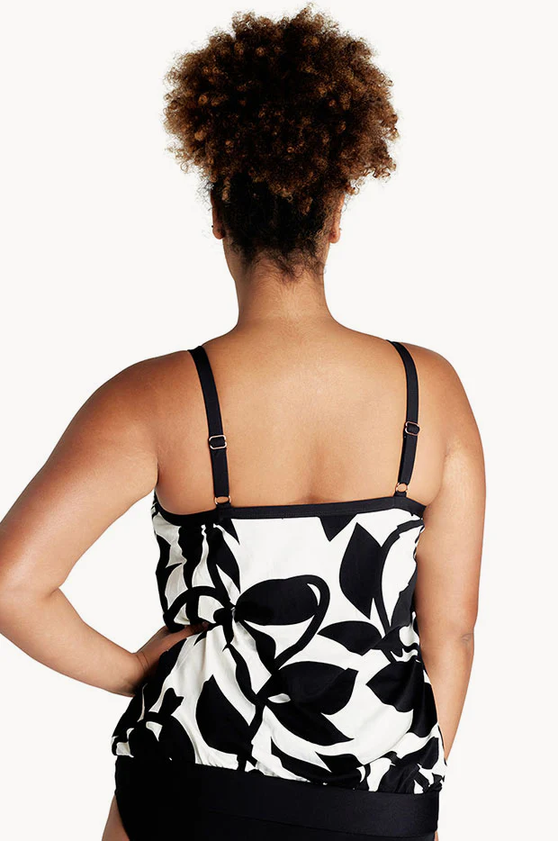 Foliage Blouson Tankini Separate - Image 2