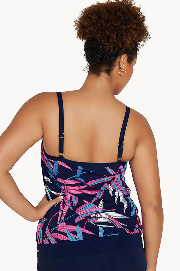 Vintage Palms Blouson Tankini Separate - Image 2