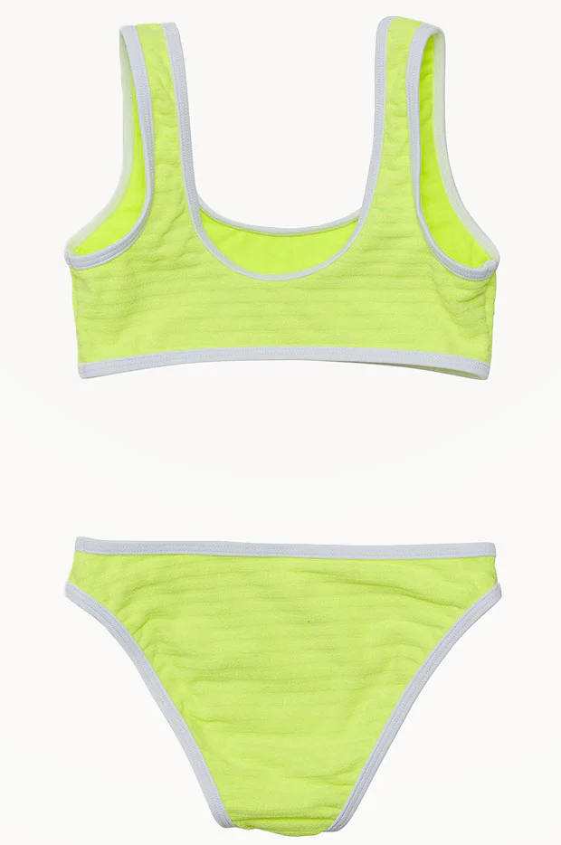 Girls Citron Zest Crop Set - Image 3
