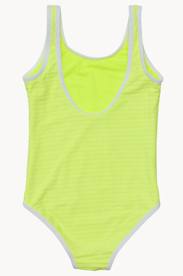 Girls Citron Zest Scoop One Piece - Image 2